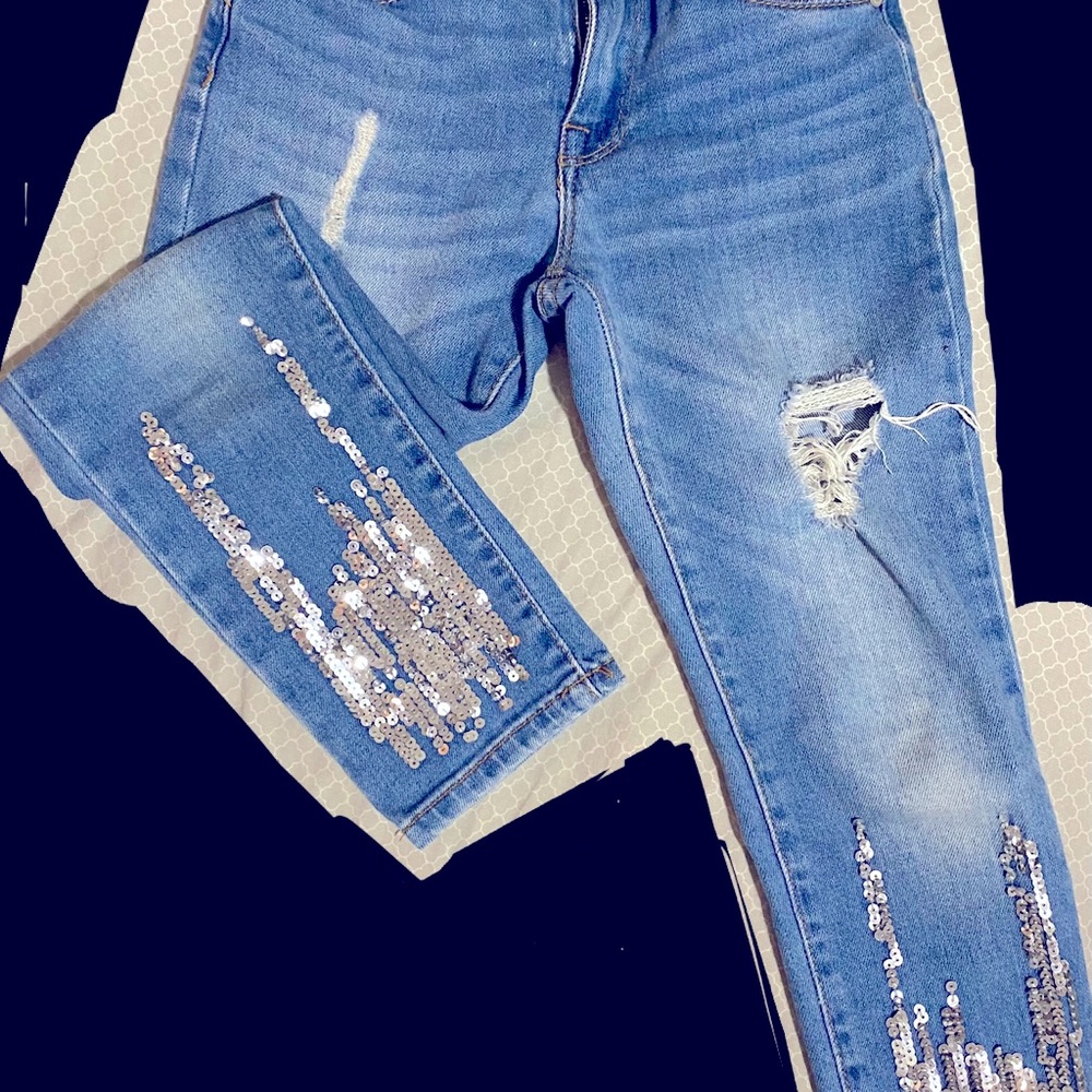 Girls sequence jeans from Zara girls collection